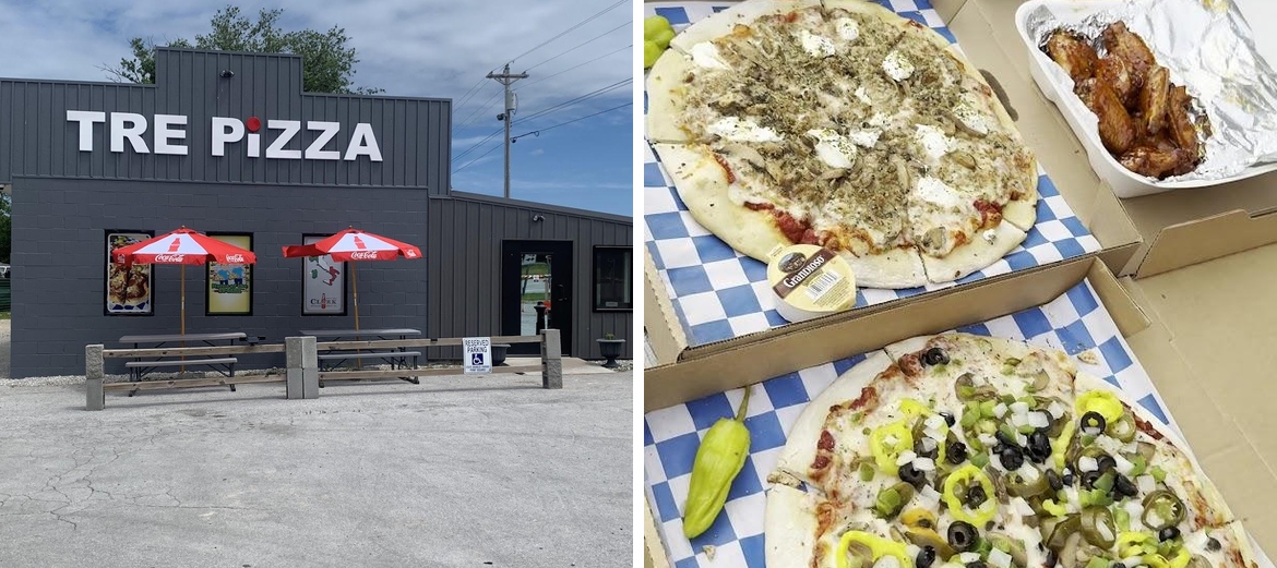 Tre Pizza Menu