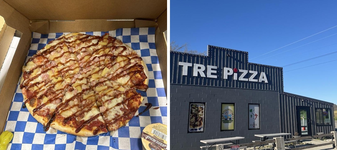 Tre Pizza Menu
