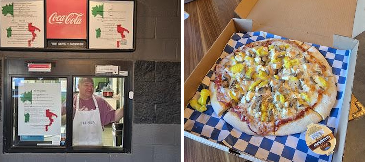 Tre Pizza Menu